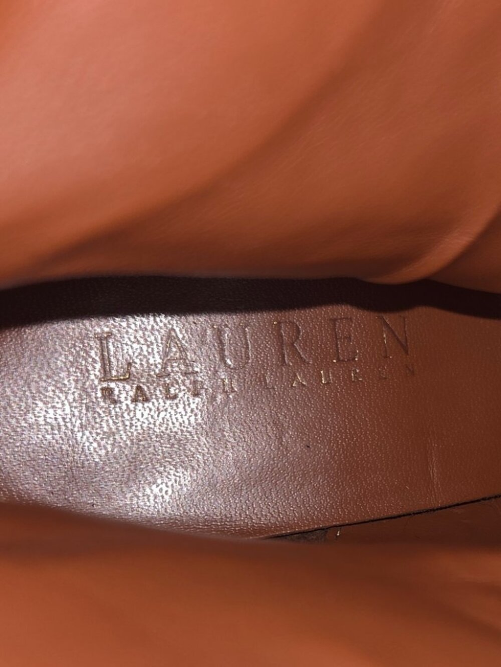 Ralph Lauren Leather Equestrian Heeled Boots 7.5 - Picture 14 of 14